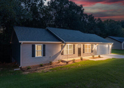 Twilight home photo at Sunset in Greenville, SC
