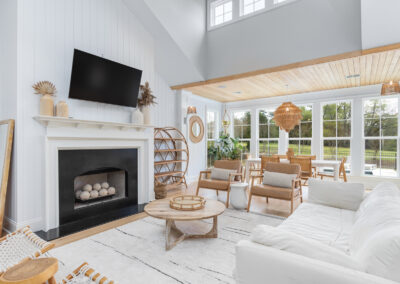 resh Scandinavian style living room photography in Greenwood, SC