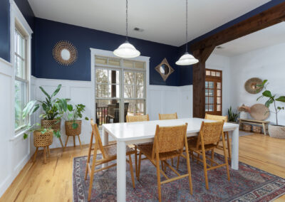Bright and welcoming dining room real estate photo in Greenwood, SC