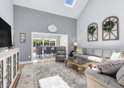 Spacious living room real estate listing photo in Greenwood, SC